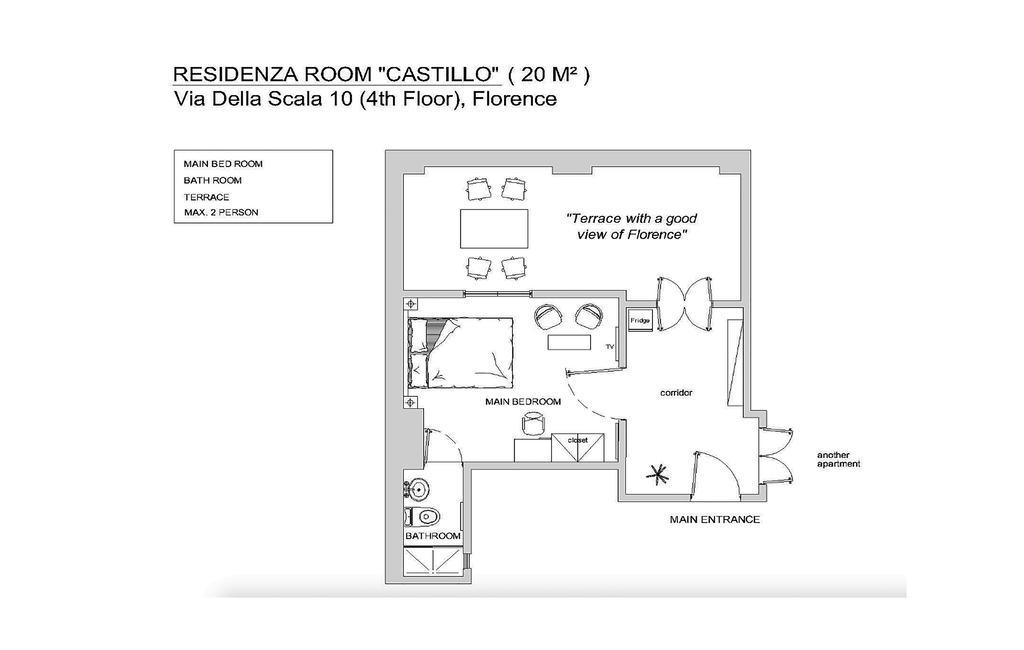 Residenza Castillo Firenze Kültér fotó